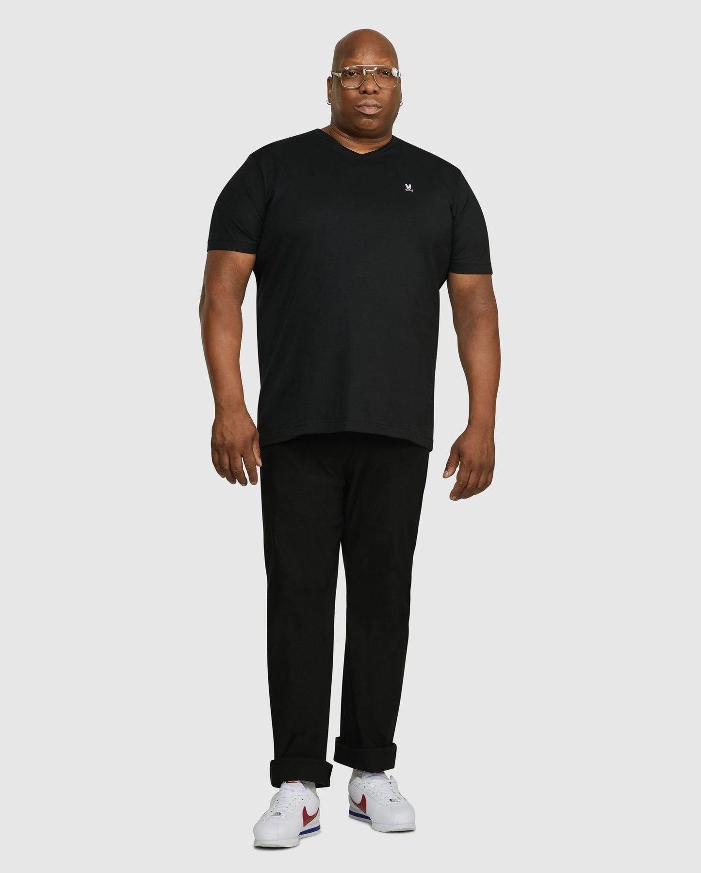 Big and Tall Classic V Neck Tee Sneakers - Premium Brand Shoes for Men and Women