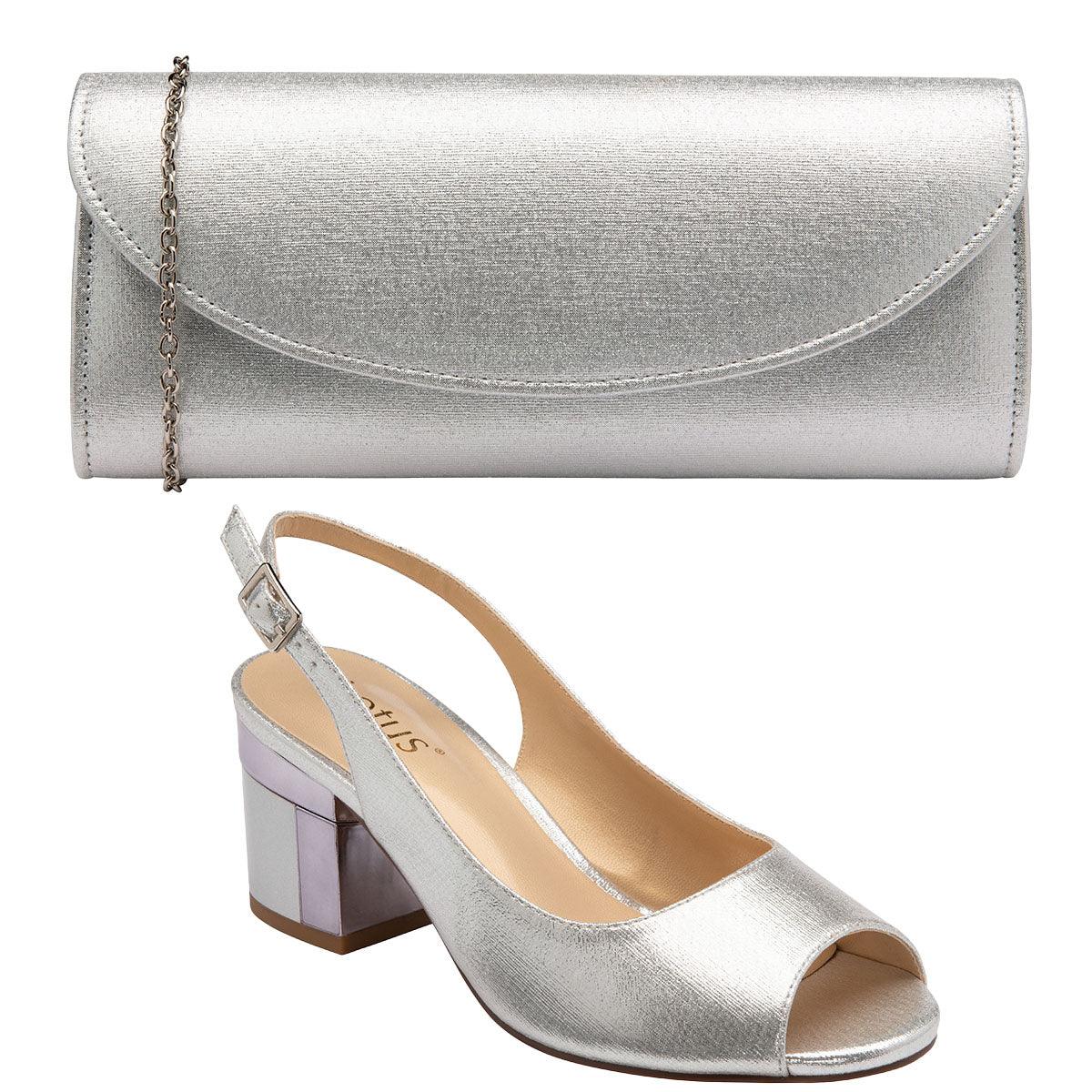 Lotus Womens Shoe Evelyn Silver