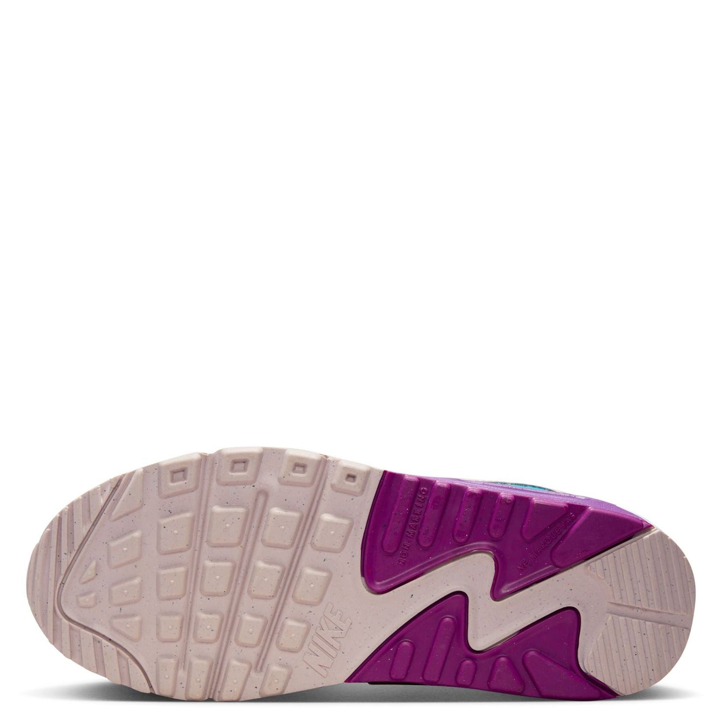 Big Kid's Nike Air Max 90 LTR Summit White/Viotech (CD6864 126)