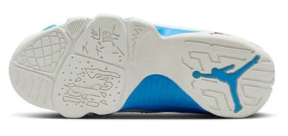 Big Kid's Jordan 9 Retro "Powder Blue" Summit White/Black (FV0143 101)