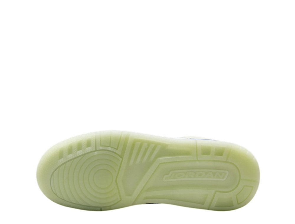 Big Kid's Jordan Spizike Low SS White/Hyper Royal-Volt Tint (HJ5979 100)