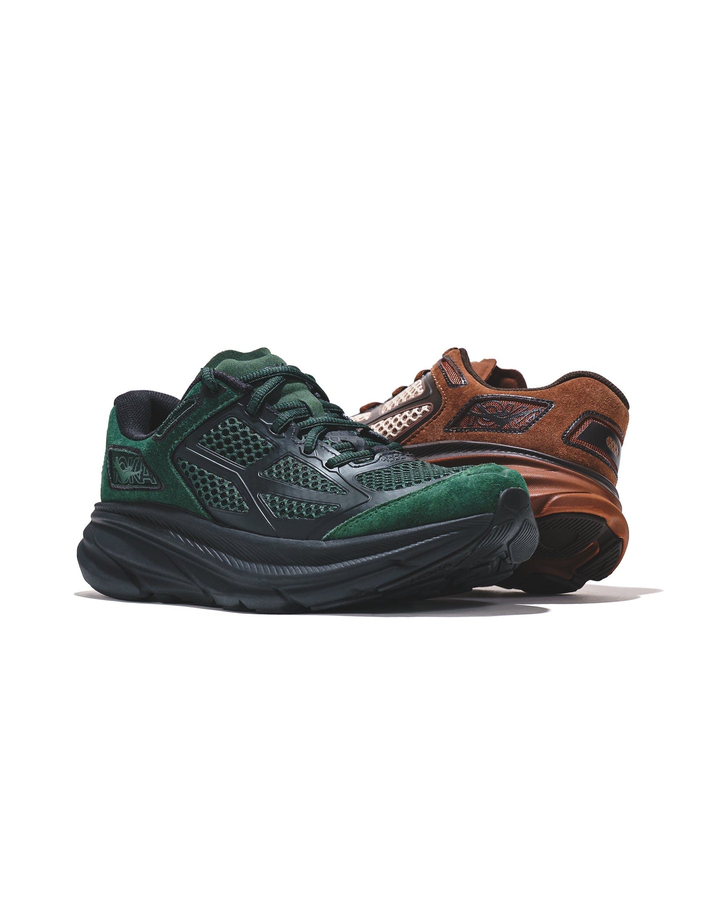 Hoka One One Unisex Clifton One9 Mineral Brown Cast Iron 1173333-MCS