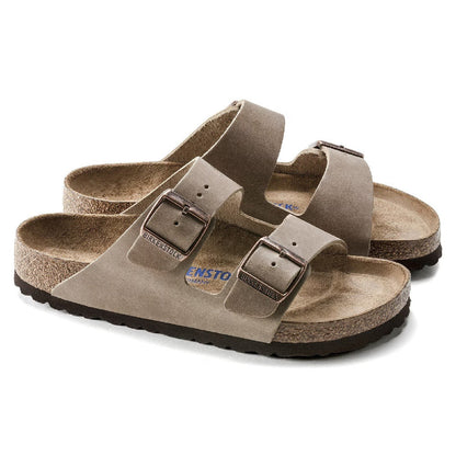 Unisex Birkenstock Arizona Soft Footbed Narrow Fit Toba Brown (0552813) Sneakers - Premium Brand Shoes for Men and Women