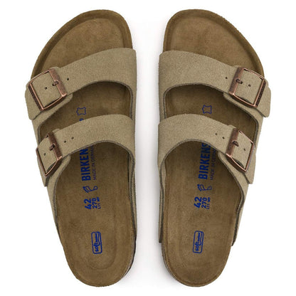 Unisex Birkenstock Arizona Soft Footbed Narrow Fit Taupe (0951303) Sneakers - Premium Brand Shoes for Men and Women