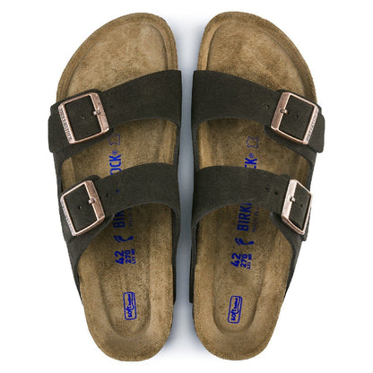 Unisex Birkenstock Arizona Soft Footbed Narrow Fit Mocha (0951313) Sneakers - Premium Brand Shoes for Men and Women
