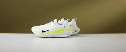 Nike Infinity Run Flyknit 4 - White/Black-LT Lemon Twist