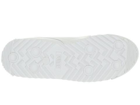 Big Kid's Puma Roma Basic Jr White/White (354259 14)