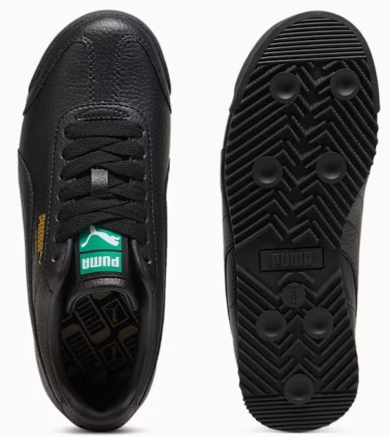 Big Kid's Puma Roma 24 Standard Jr Puma Black  (399334 02)