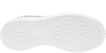 Big Kid's Puma Carina 3.0 Flower Power JR Puma White-Icy Blue (403112 01)