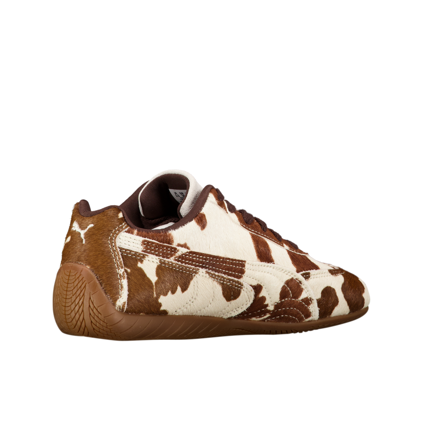 W Speedcat Cow Print  'Chocolate Brown'