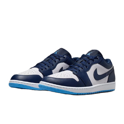 Men's Jordan 1 Low Midnight Navy/university Blue (553558 404) Sneakers - Premium Brand Shoes for Men and Women