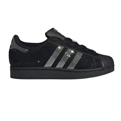 Adidas Superstar II 'Core Black Silver Metallic Off White' Women's (2025)