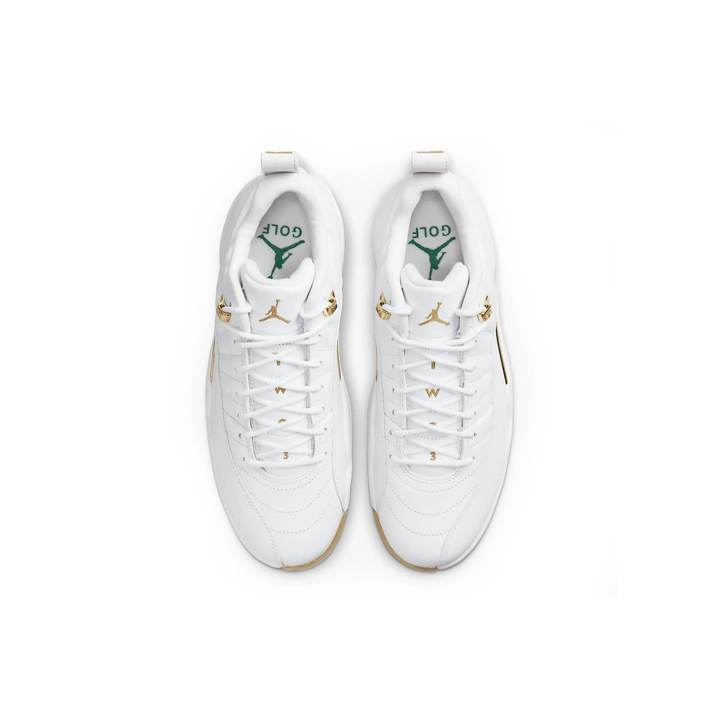 Air Jordan 12 Golf 'Metallic Gold' (2022)
