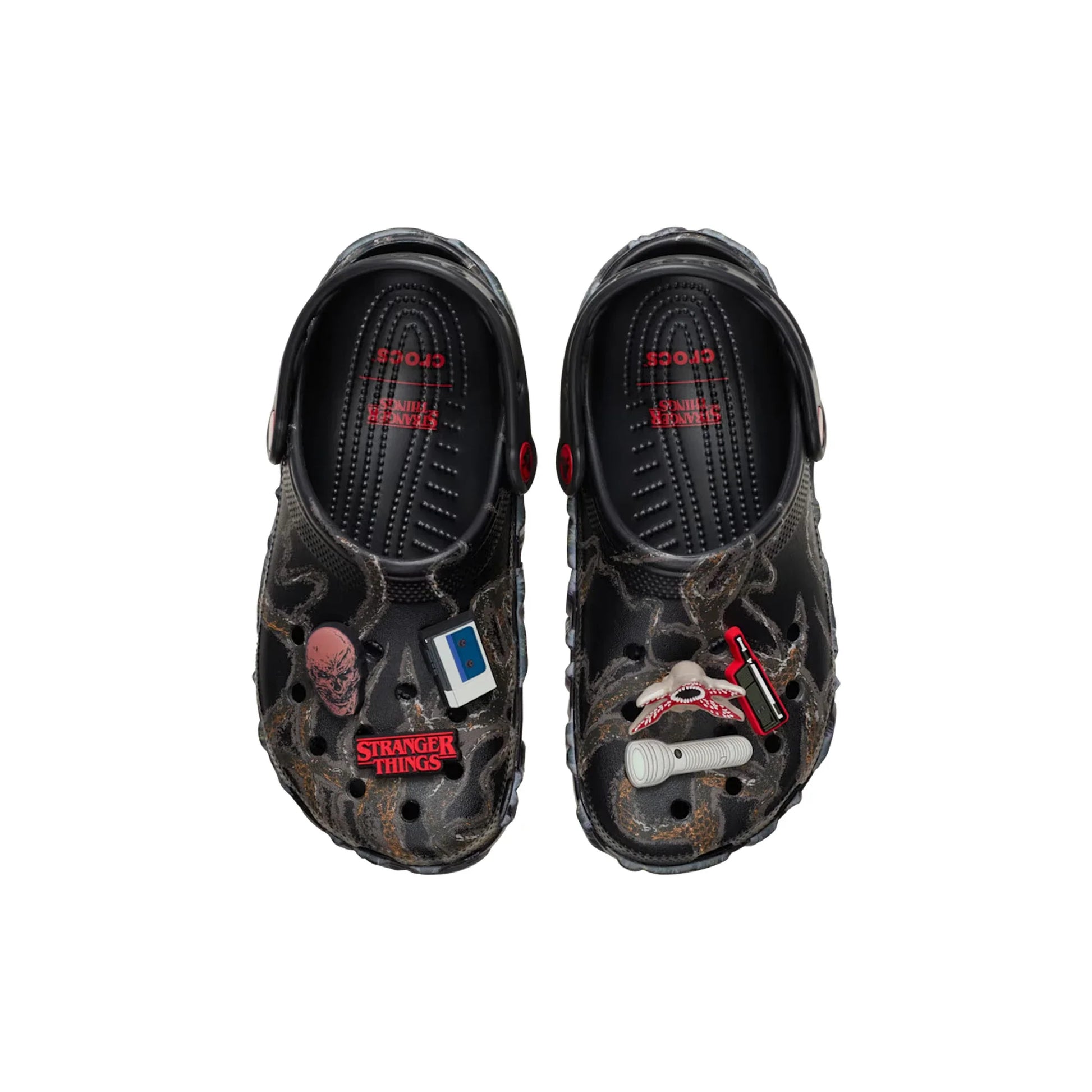 Crocs Classic Clog x Stranger Things 'Black Red' (2025)