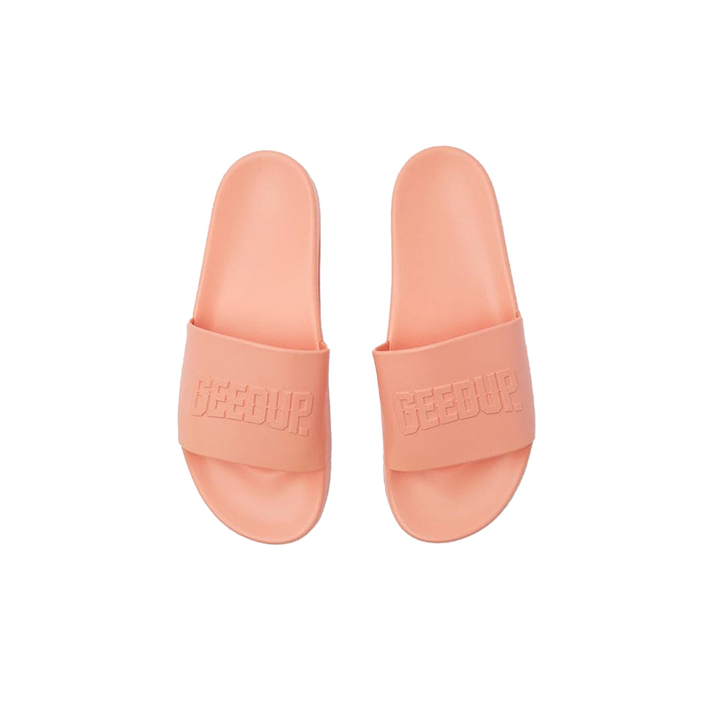 Geedup Core Logo Emboss Slides 'Peach' (2025)