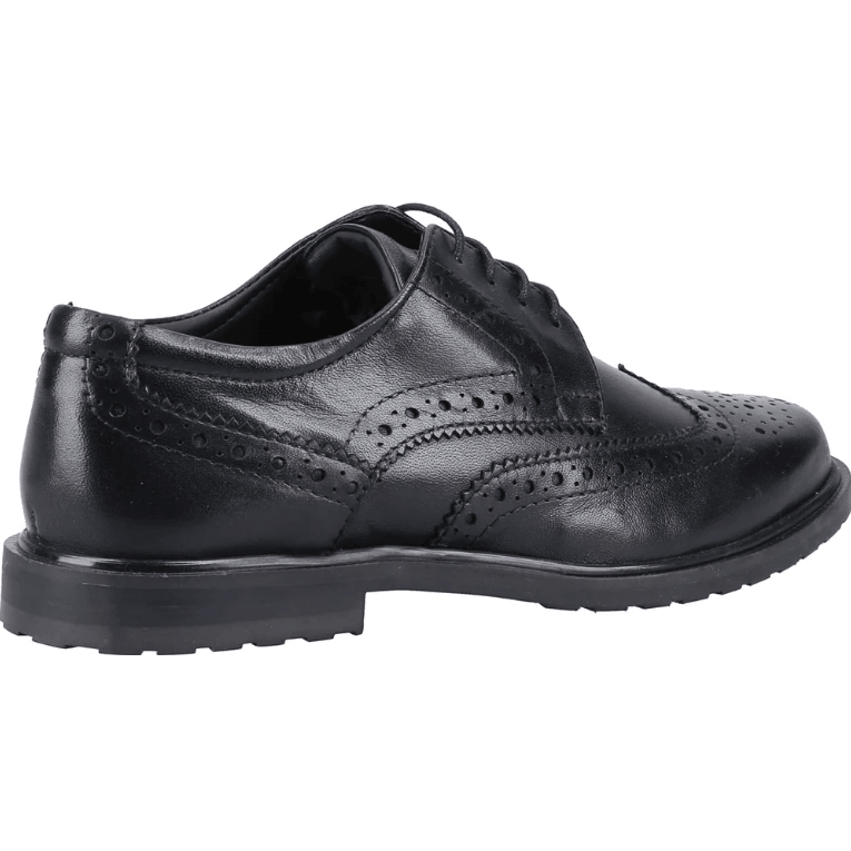 Hush Puppies Womens Verity Brogue Black/Black
