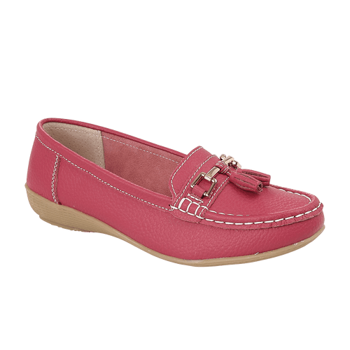 Jo & Joe Womens Loafer Nautical Fuchsia