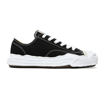 Maison Mihara Yasuhiro Hank OG Sole Canvas Low 'Black White' (2022)