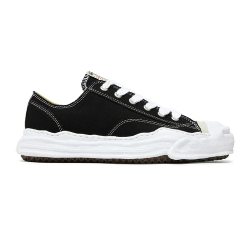 Maison Mihara Yasuhiro Hank OG Sole Canvas Low 'Black White' (2022)