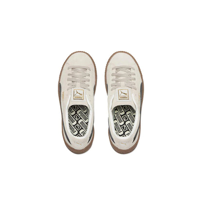 Puma Suede Platform Core 'Whisper White Black' Women's