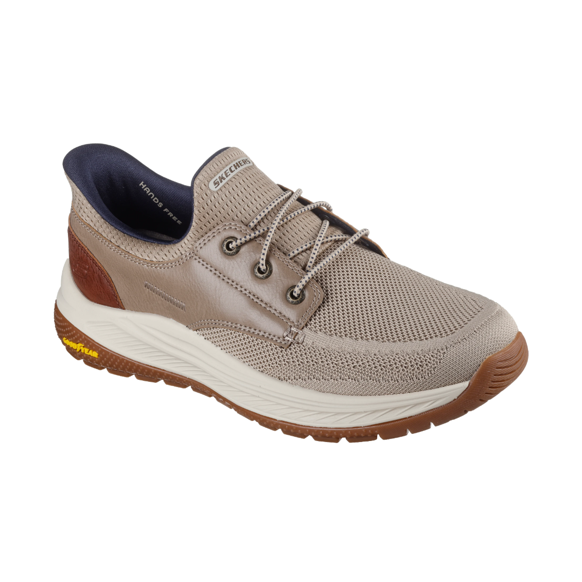 Skechers Mens Shoe Meroe Alden Taupe