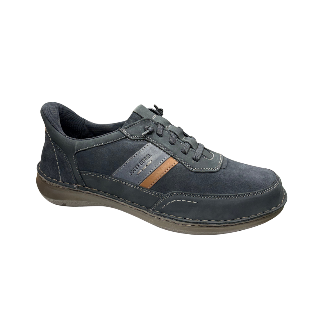 Josef Seibel Mens Shoe New Anvers 25 Nachtblau Kombi