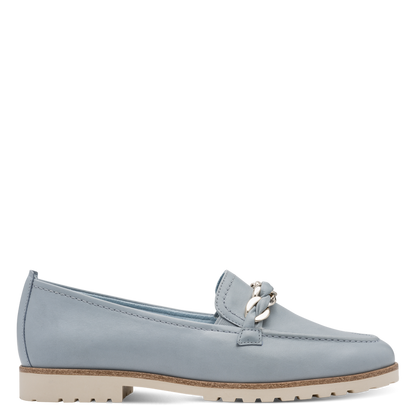 Tamaris Womens Shoe 24200 Light Blue Leather