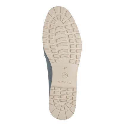 Tamaris Womens Shoe 24200 Light Blue Leather