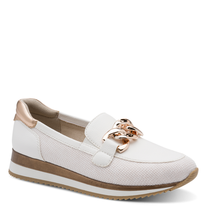 Jana Womens Shoe 8-24766-42 White/Rose Gold