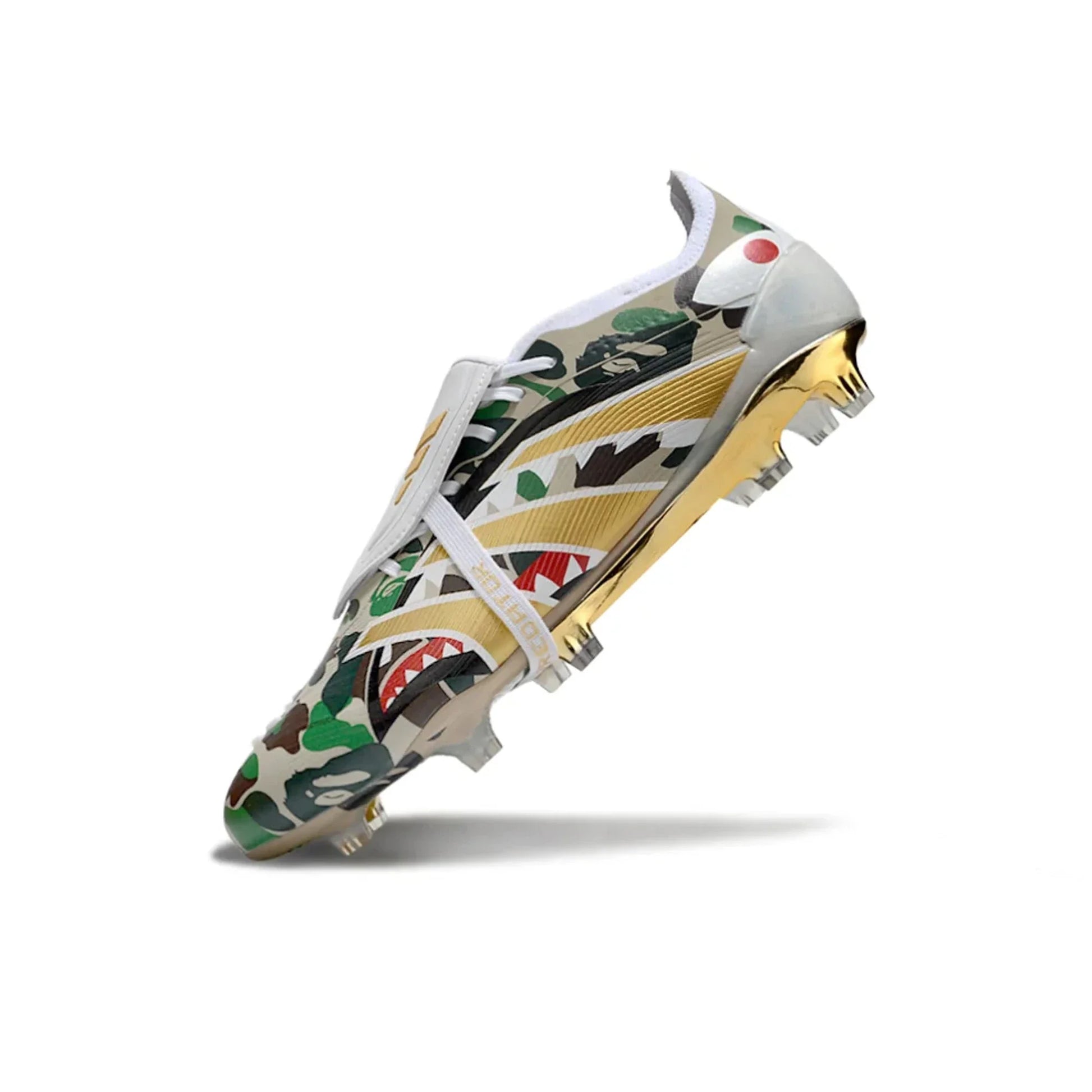 Adidas Predator Elite Foldover Tongue FG Bape 'Green Camo' (2025)