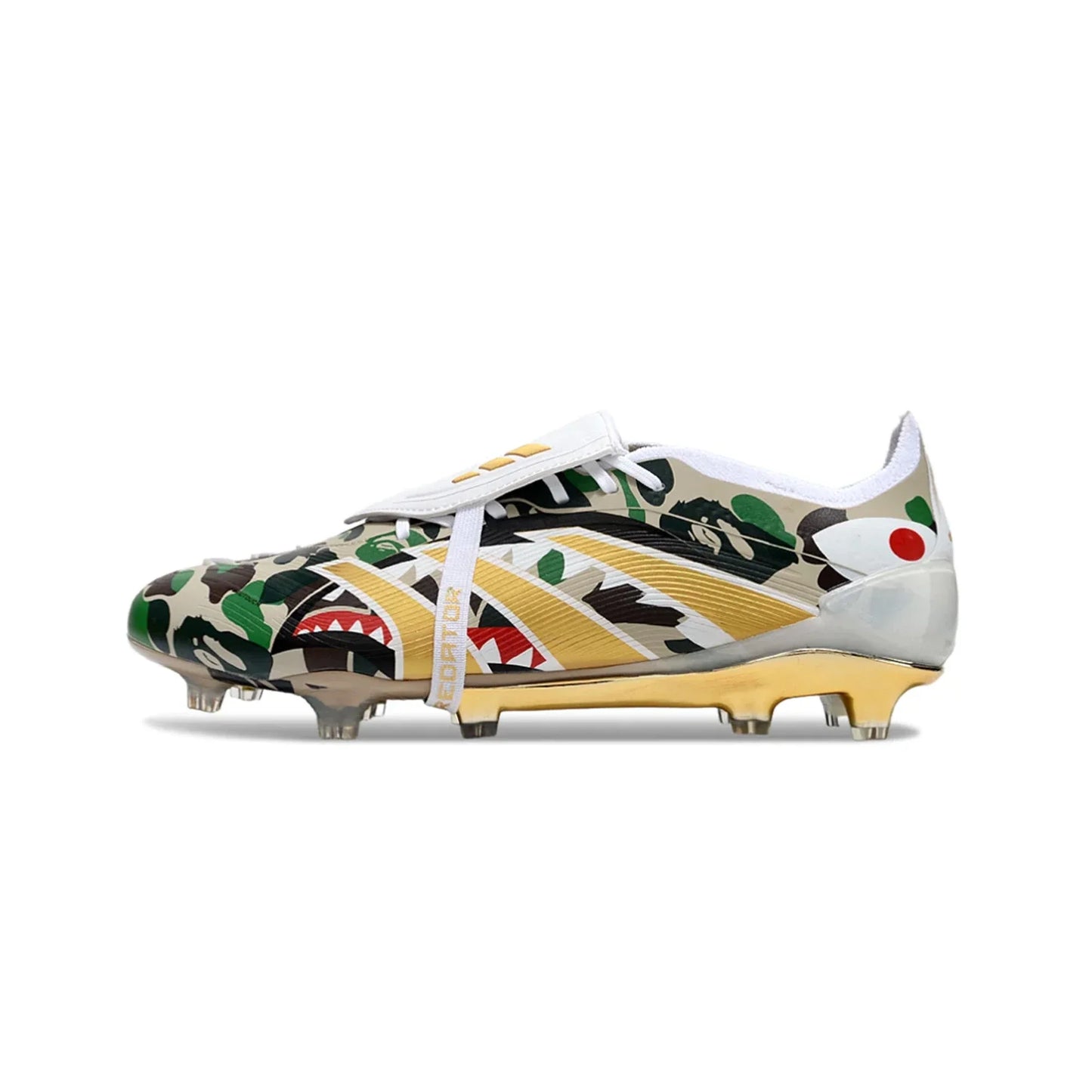 Adidas Predator Elite Foldover Tongue FG Bape 'Green Camo' (2025)