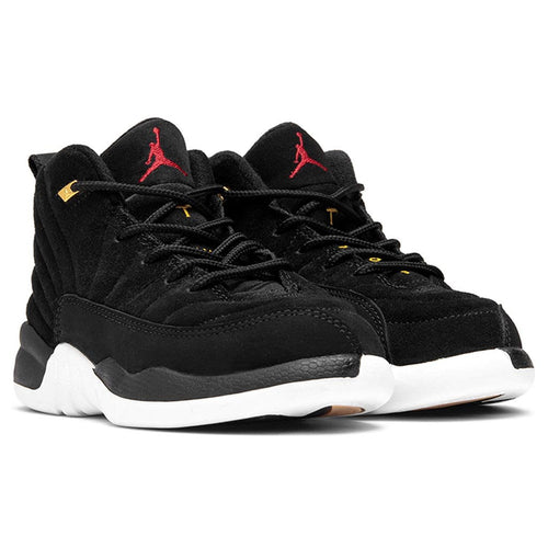 Air Jordan 12 Retro (PS) - Black/Taxi
