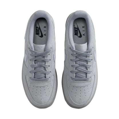 Big Kid's Nike Air Force 1 LV8 Wolf Grey/Wolf Grey-Black (BQ5485 003)