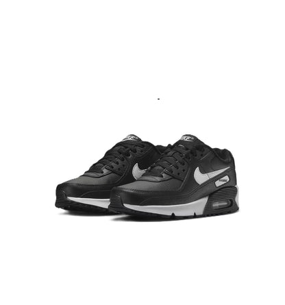 Big Kid's Nike Air Max 90 LTR Black/White-Black (CD6864 029)