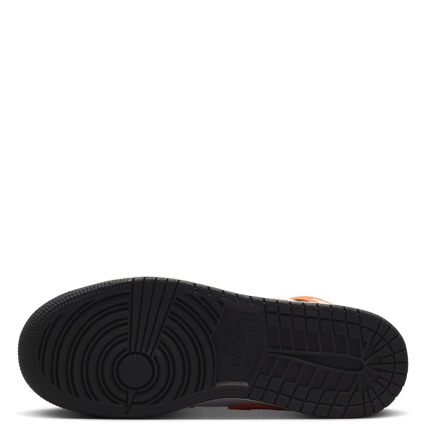 Big Kid's Jordan 1 Mid Starfish/Black-White-Sail (DQ8423 801)