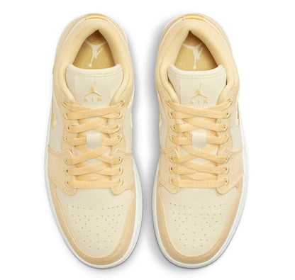 Women's Air Jordan 1 Low SE Celestial Gold/muslin-sail (dv0426 200) Sneakers - Premium Brand Shoes for Men and Women