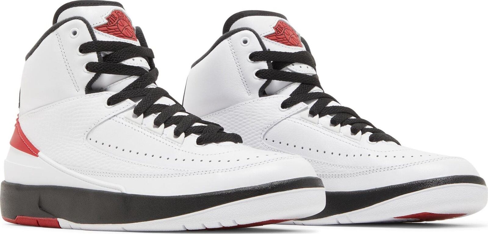 Big Kid's Jordan 2 Retro "Chicago" White/Varsity Red-Black (DX2591 106)