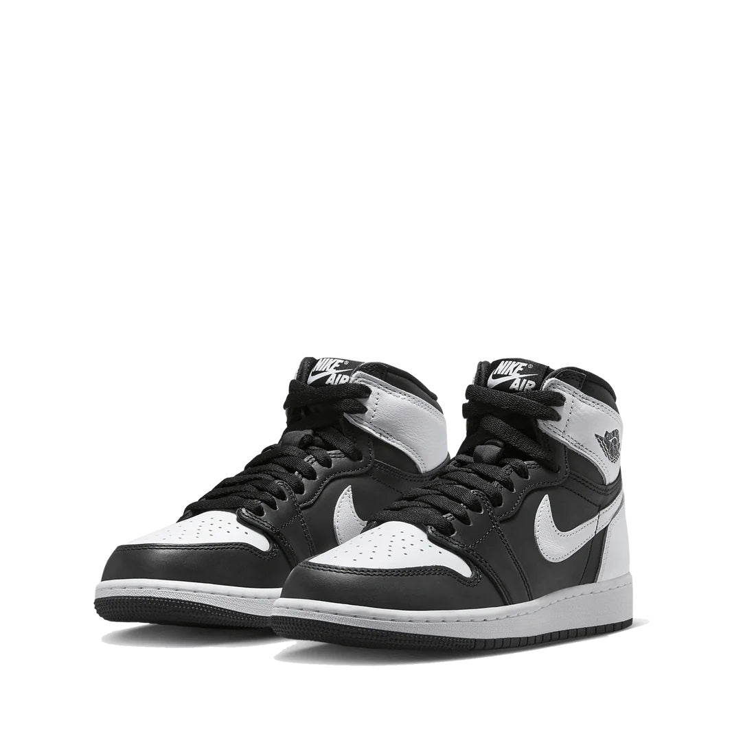 Big Kid's Jordan 1 Retro High OG Black/White-White (FD1437 010)
