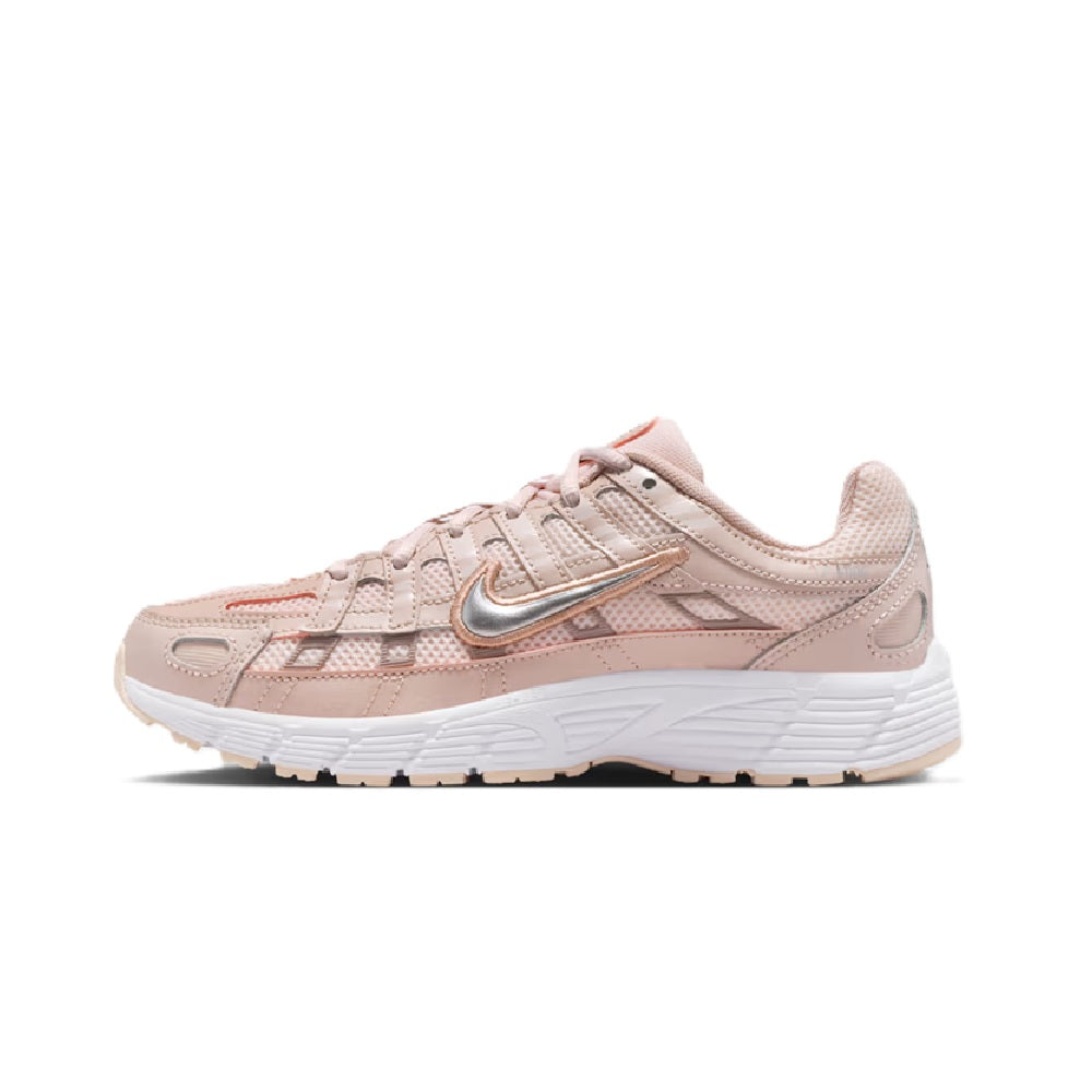 Big Kid's Nike P-6000 Silt Red/Metallic Silver (HV5064 602)