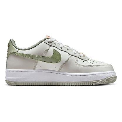 Big Kid's Nike Air Force 1 LV8 Sail/Olive Aura-White (HV6000 131)