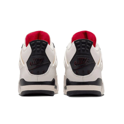 Big Kid's Jordan 4 Retro OG "Flight Club" Sail/Black-University Red (IM4026 100)