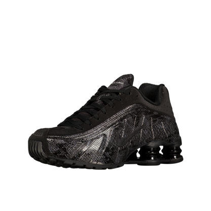 W Nike Shox R4 Print 'Black Snakeskin'