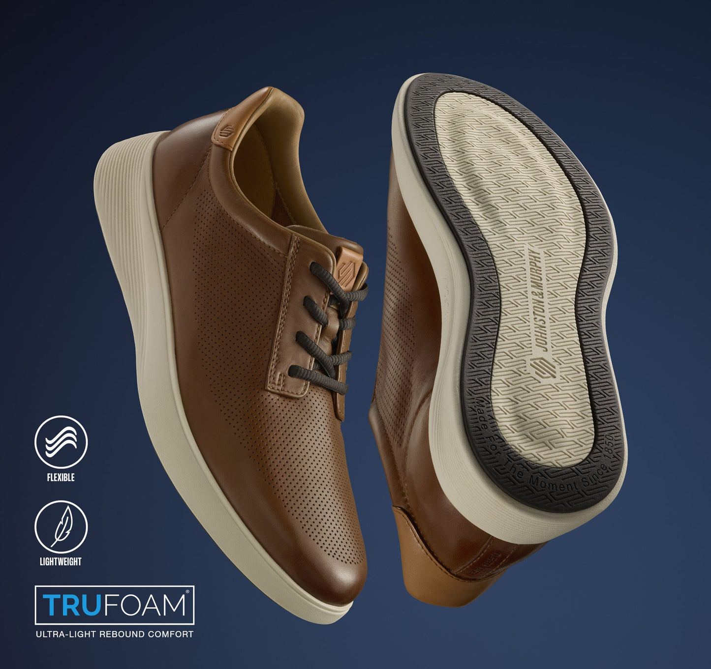Ackerson Perfed Plain Toe Sneakers - Premium Brand Shoes for Men and Women