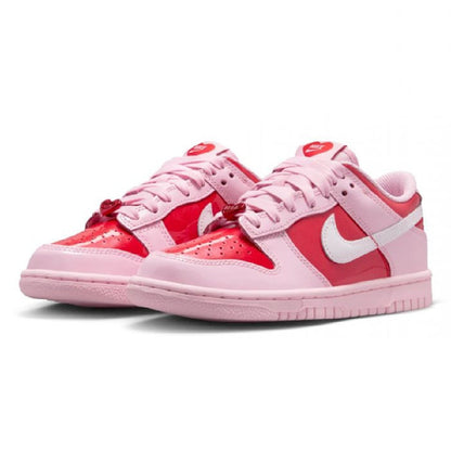 Big Kid's Nike Dunk Low BG Pink Foam/Summit White (IQ0218 663)