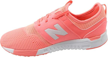 Big Kid's New Balance 247 Sport Pink White (KL247C7G)