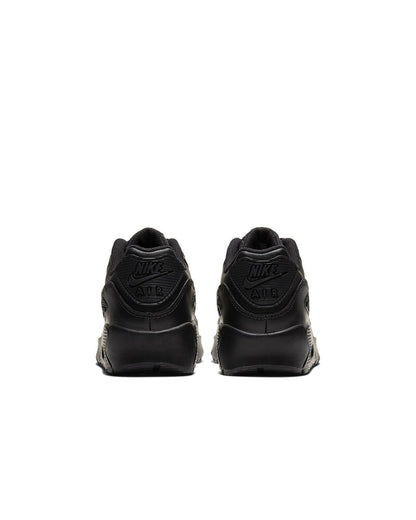 Big Kid's Nike Air Max 90 LTR Black/Black-Black-White (CD6864 001)