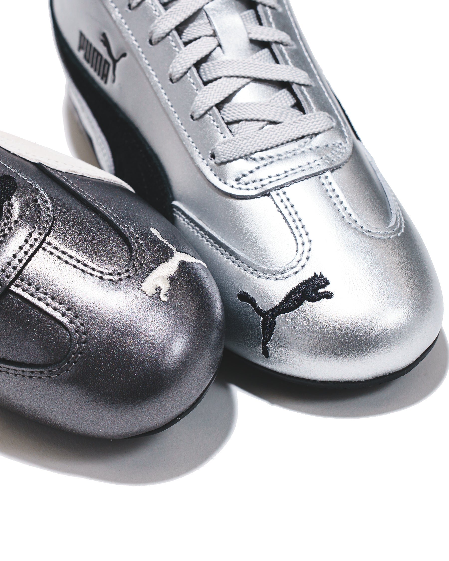 Puma Women Speedcat Metallic Silver Black 405357-01